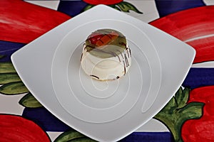 Sorrento - Cassata su tavolo maiolicato photo