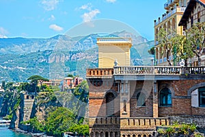 Sorrento coast, south of Italy