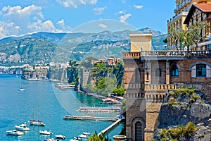 Sorrento coast, south of Italy photo