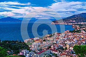 Sorrento at dusk