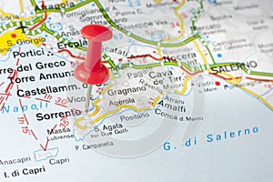 Sorrento On The Map