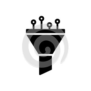 Sort vector glyph flat  icon