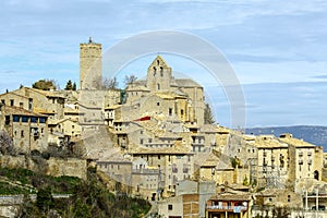 Sos del Rey Catolico, church of San Esteban, Navarra Spain photo