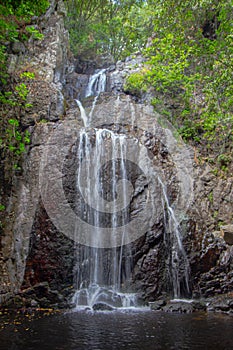 Sos Molinos Waterfalls - 30 meters heigh waterfall on Sardinia photo