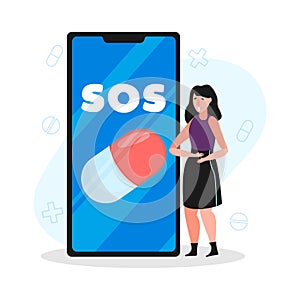 SOS Pills Smartphone Composition