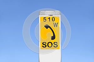 SOS save our souls sign