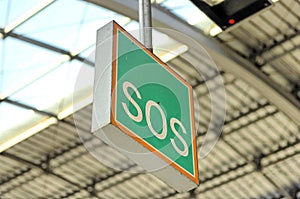 SOS sign