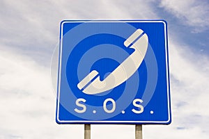 SOS sign