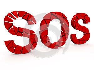 Sos sign broken