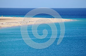 Sotavento Beach in Fuerteventura