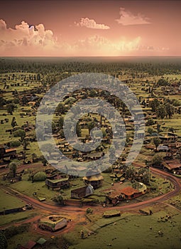 Sotik, Bomet, Kenya. Generative AI.