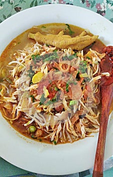 Soto Ayam Indonesian Traditional Food