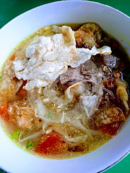 Soto, Traditional Indonesian Soup photo