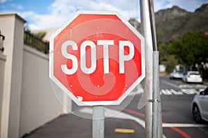 SOTP. Shot of a humorous sign.