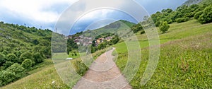 Sotres Village, Picos de Europa National Park, Asturias, Spain