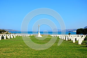 Souda Bay Allied War Cemetery, Crete. photo