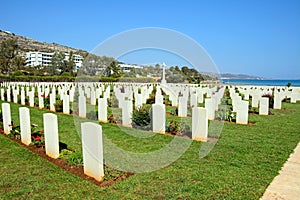 Souda Bay Allied War Cemetery, Crete. photo
