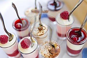 Souffle with berries