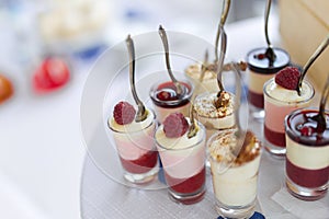 Souffle with berries