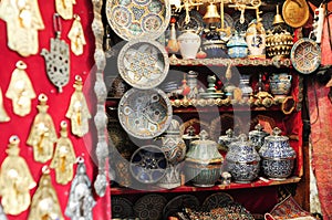 Souk in medina of Faz photo