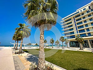 Soul beach in Abu Dhabi, United Arab Emirates