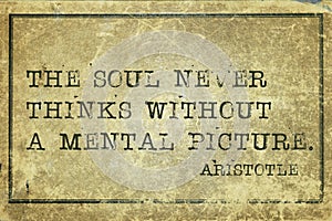 Soul pic Aristotle photo