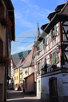 Soultzbach-les-Bains, village of Alsace