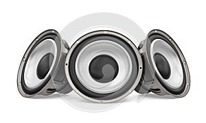 Sound Audio Loudspeakers Isolated