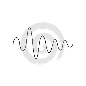 Sound or audio wave