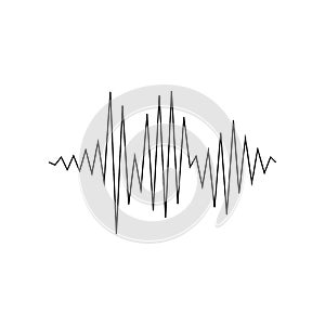 Sound or audio wave