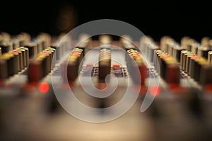 Sound Board Abstract