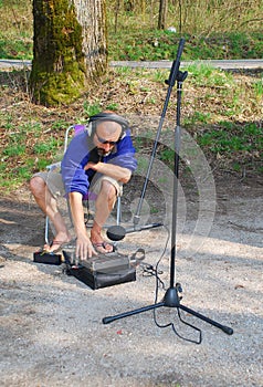 Sound Engineer on Location, Slovenia