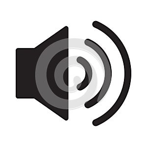 Sound icon.Volume vector image.Speaker icon vector