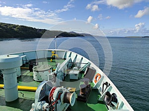 The sound of Jura from the Isle of Arran ferry