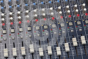 Sound Mixer Console