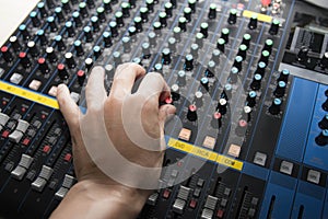 Sound mixer control