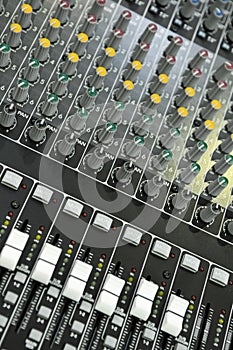 Sound Mixing Board