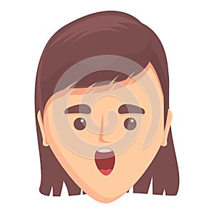 Sound speech icon cartoon vector. Mouth character