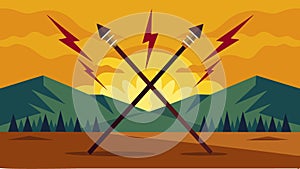 The sound of the sticks hitting each other reverberates throughout the field a powerful symbol of the strength and photo