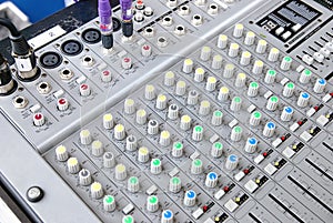 Sound System Console