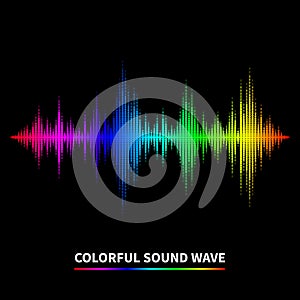 Sound wave background