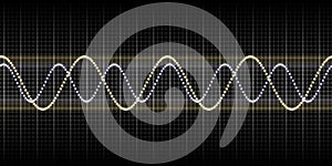 Sound wave graphic