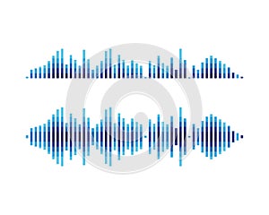 Sound wave illustration - Vector