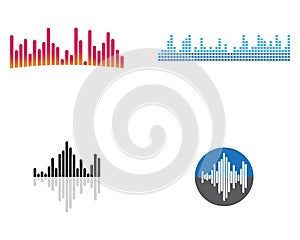 Sound wave illustration - Vector