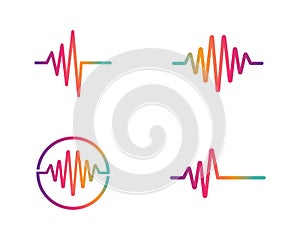 sound wave ilustration