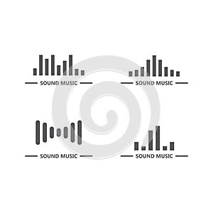 sound wave music logo