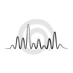 sound wave music logo