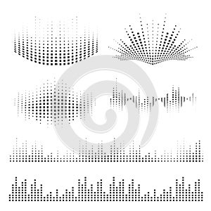 Sound waves design photo