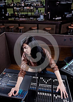 Soundboard technician photo