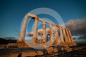 Sounion, Temple of Poseidon, Greece